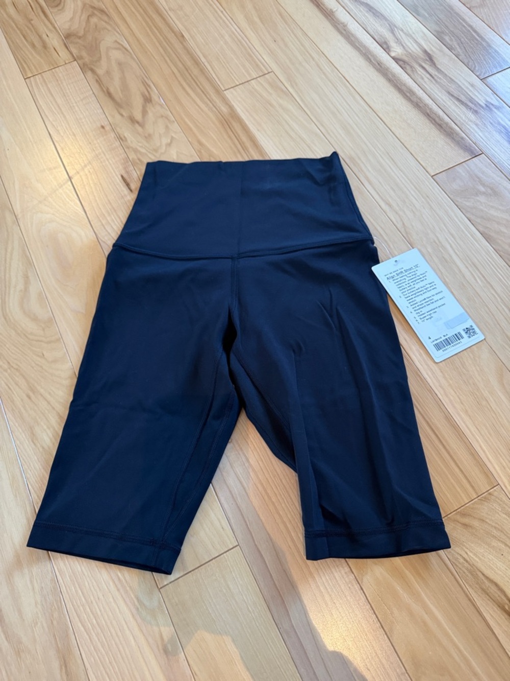 lululemon athletica Black High-Rise Bike Shorts